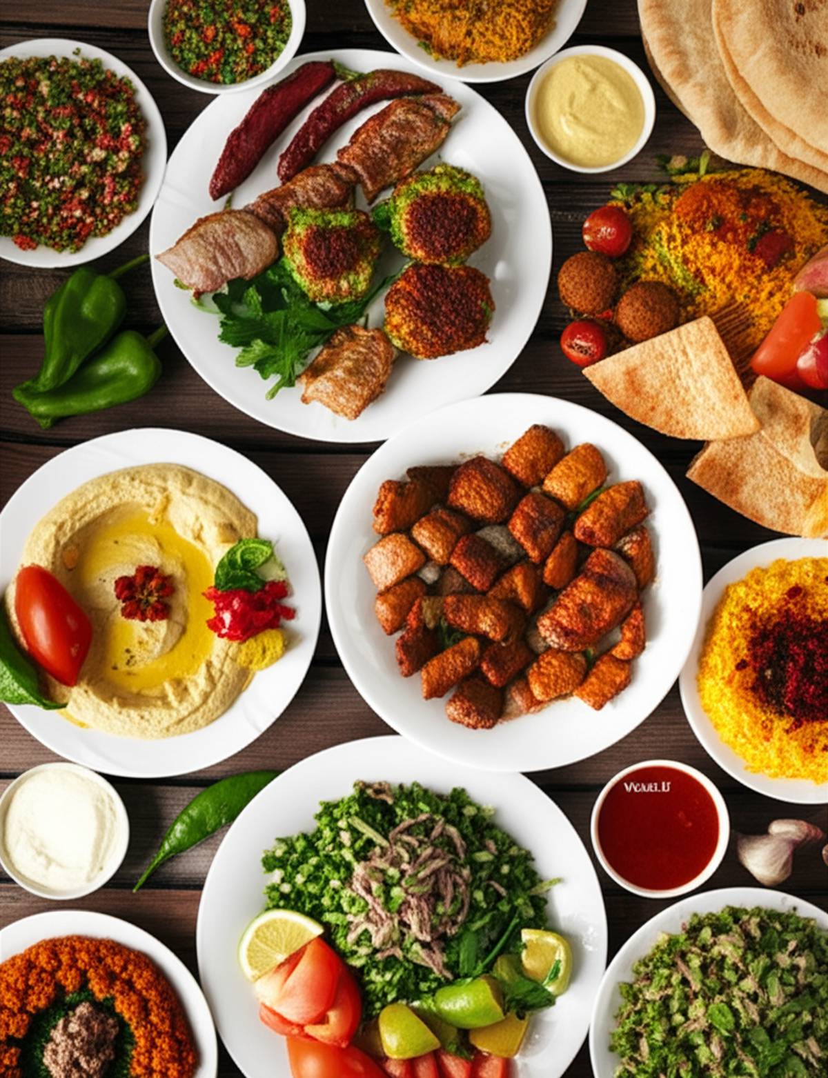 10 غذای معروف عربی: طعم اصیل + آموزش طرز تهیه کامل