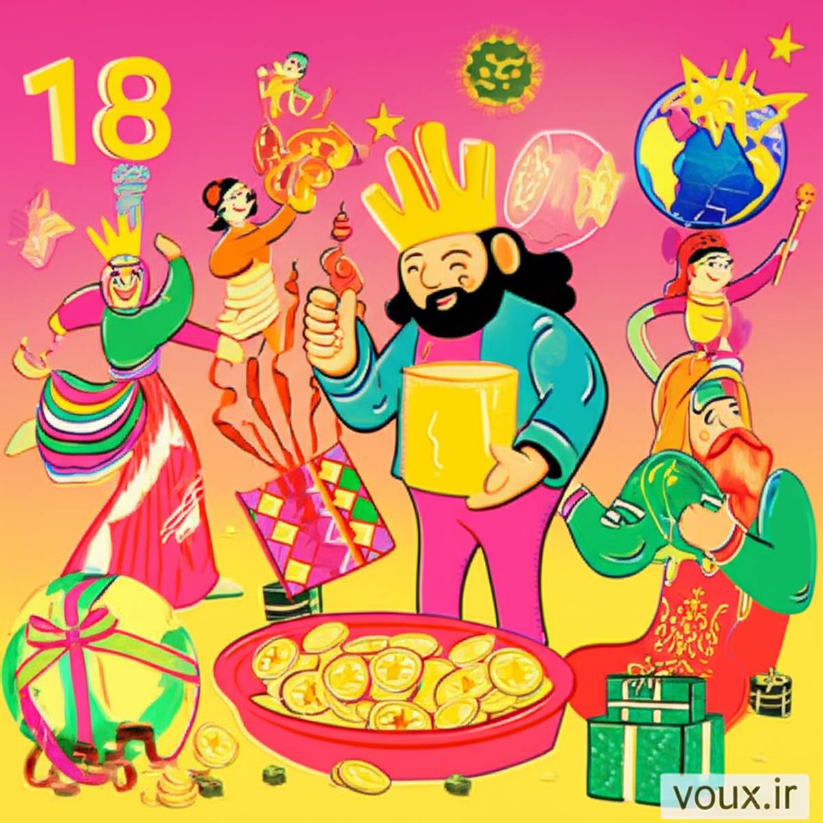 عجیب ترین آداب و رسوم سال نو
