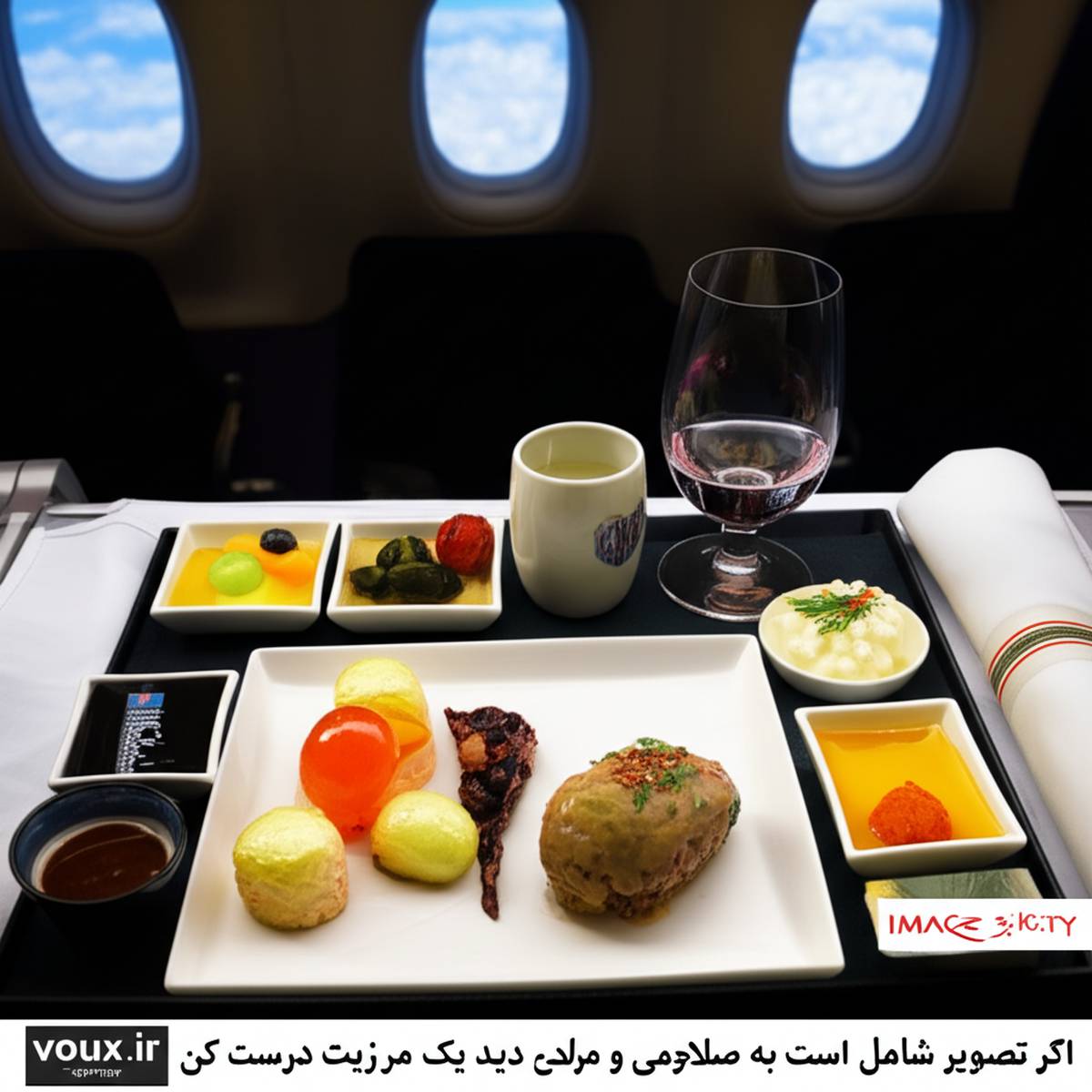 غذای هواپیمایی سنگاپور