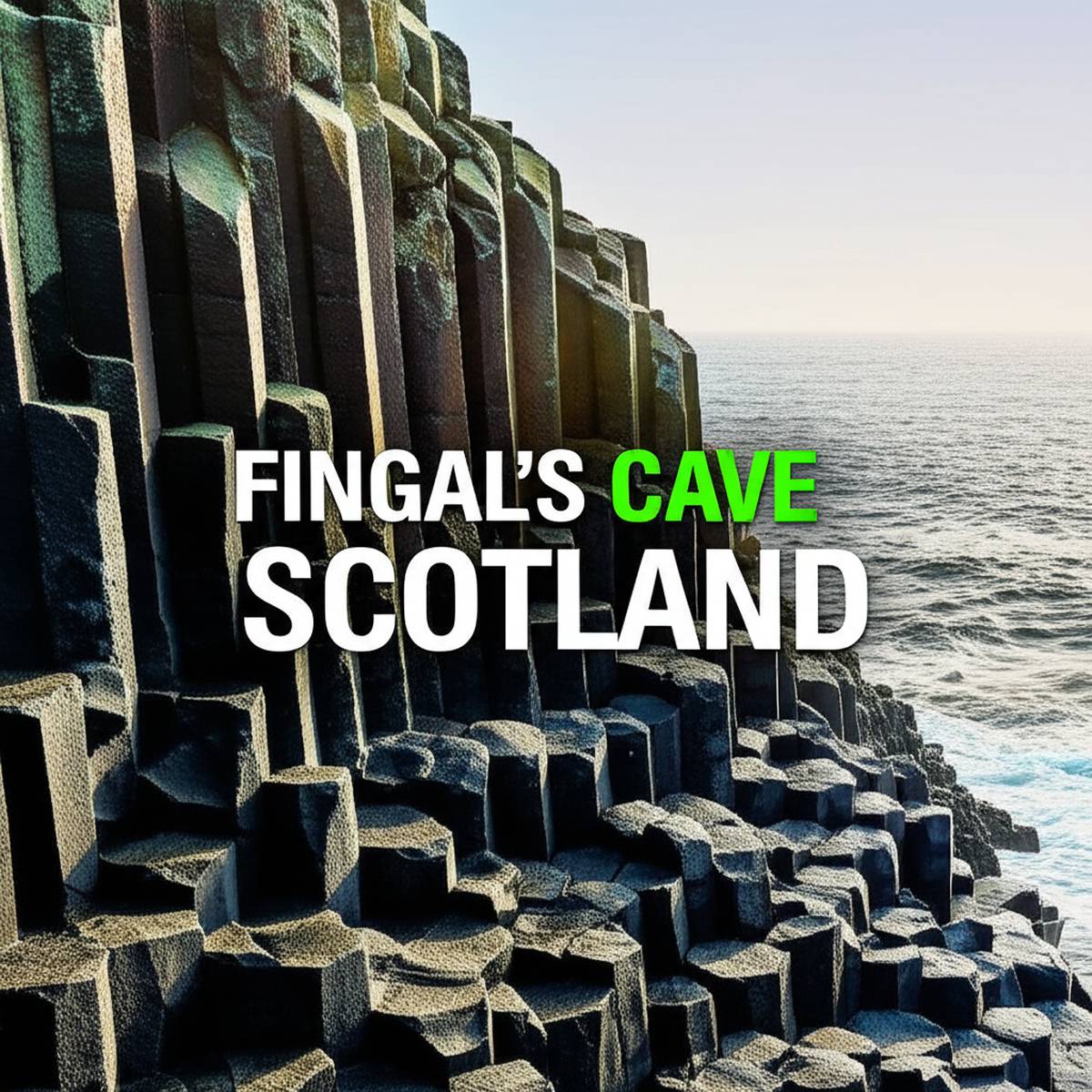 غار فینگال اسکاتلند Fingal’s Cave
