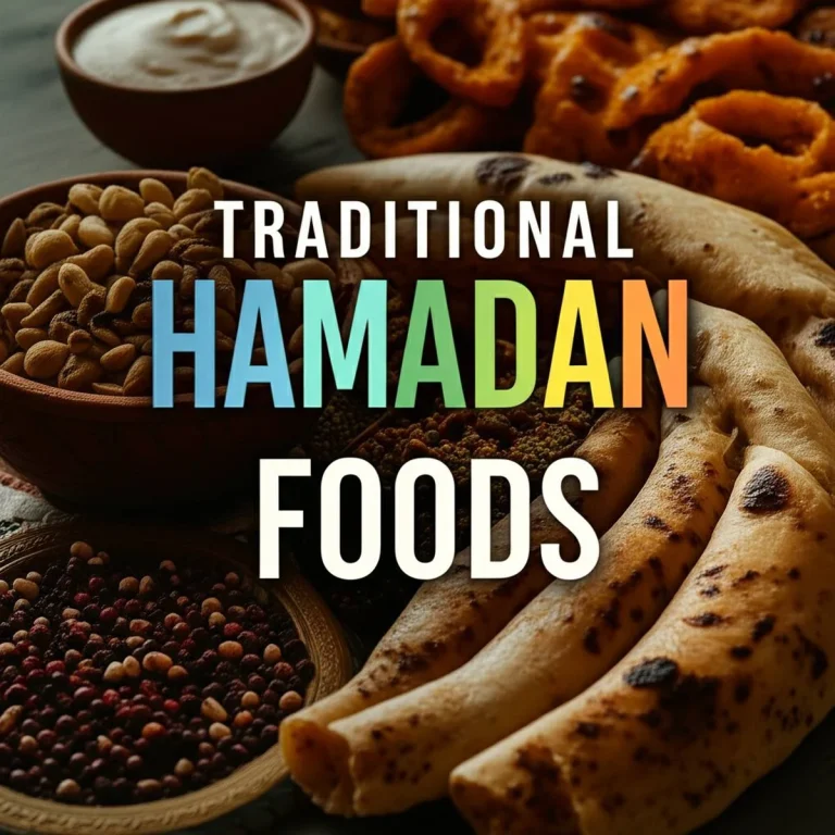 گردشگری غذاهای سنتی همدان
