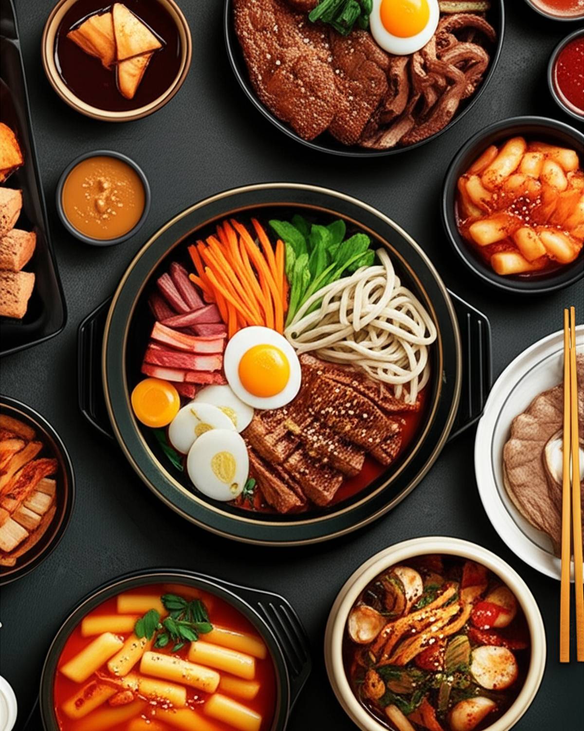 غذاهای سئول