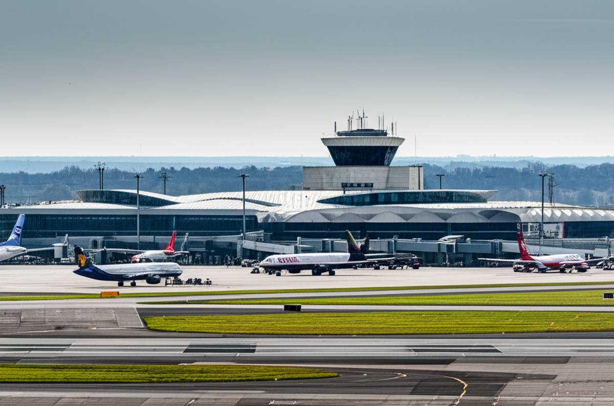 فرودگاه استانستد لندن London Stansted Airport