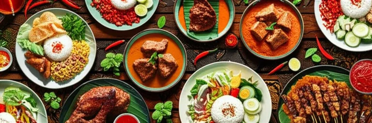 گردشگری غذاهای اندونزی؛ سفری به دنیای طعم های اصیل و سنتی مجمع الجزایر
