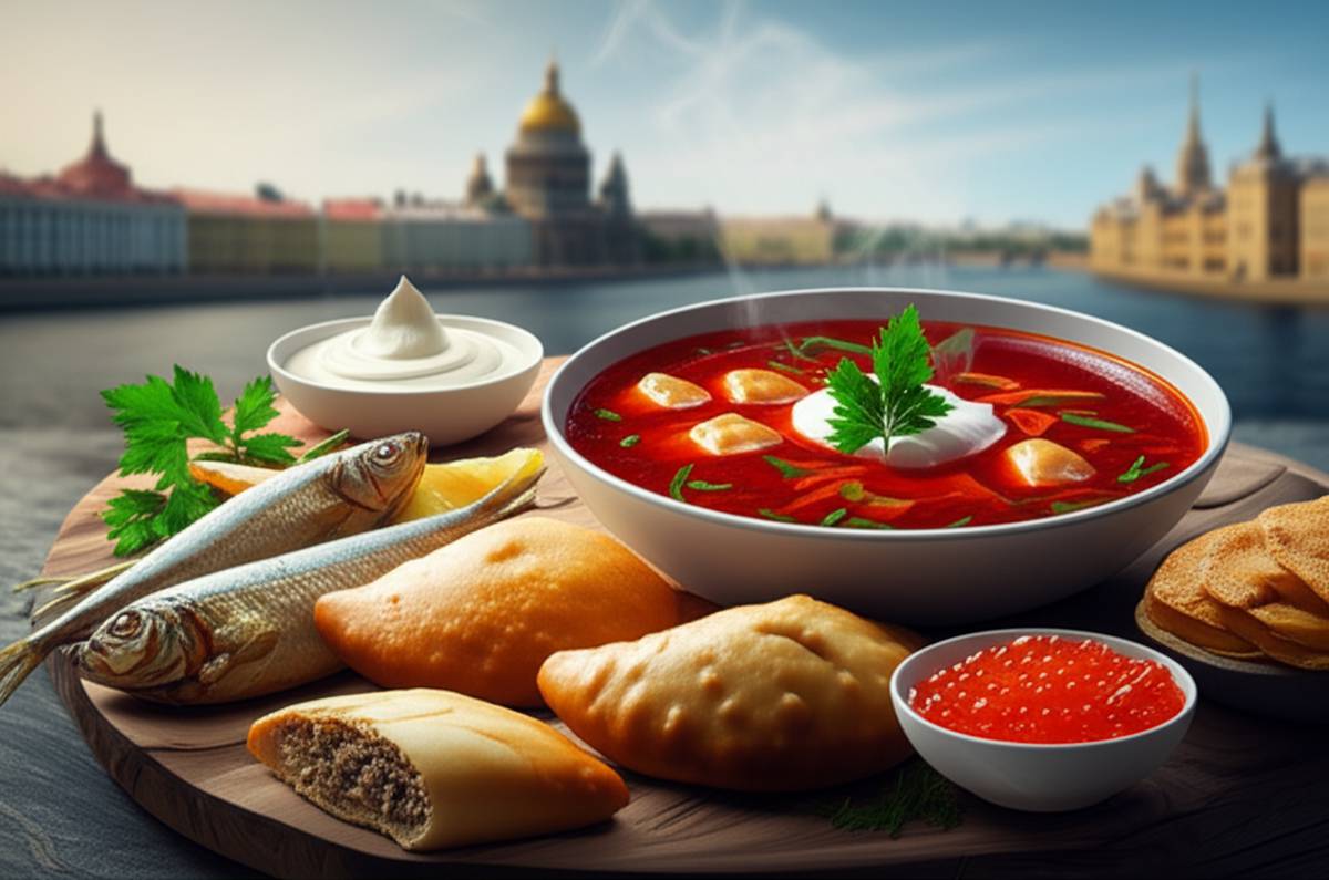 ۱۰ غذای محلی سن پترزبورگ | راهنمای شکم گردی اصیل روسیه