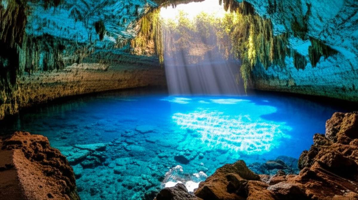 غار ملیسانی (Melissani Cave) - دریاچه شگفت انگیز یونان