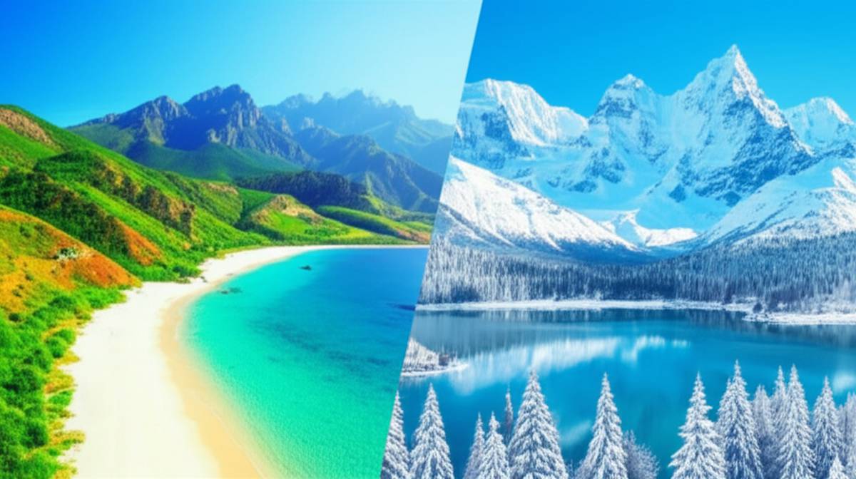 زیباترین جاهای دنیا: گالری عکس تابستان و زمستان