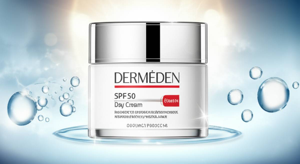 کرم روز پوست خشک درمدن SPF50: ویژگی ها و مزایا