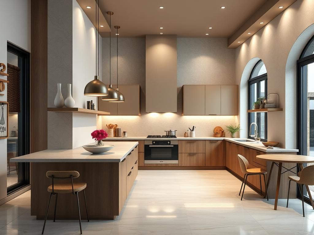 ایده هایی مدرن برای دکوراسیون آشپزخانه های ایرانی