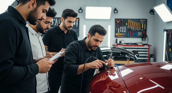 آموزش لیسه گیری خودرو