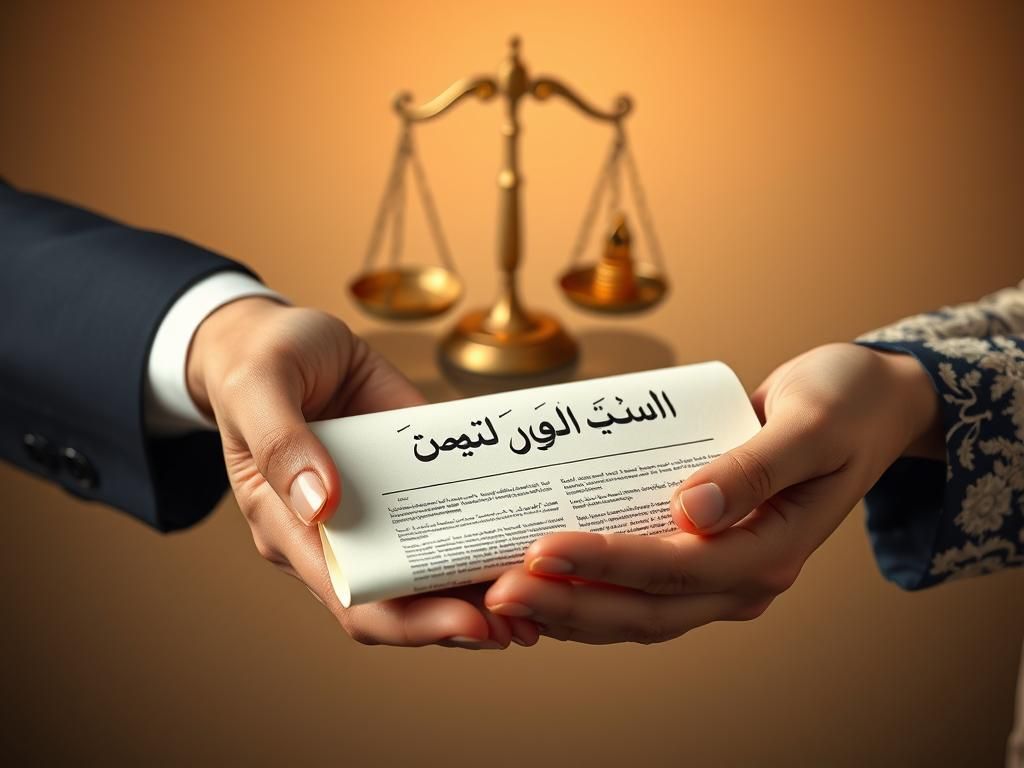 **شرط نصف اموال در عقدنامه: راهنمای کامل حقوقی و نحوه تنظیم**