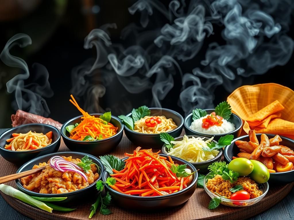 ۱۰ غذای معروف تایلندی | برترین ها که حتماً باید بچشید