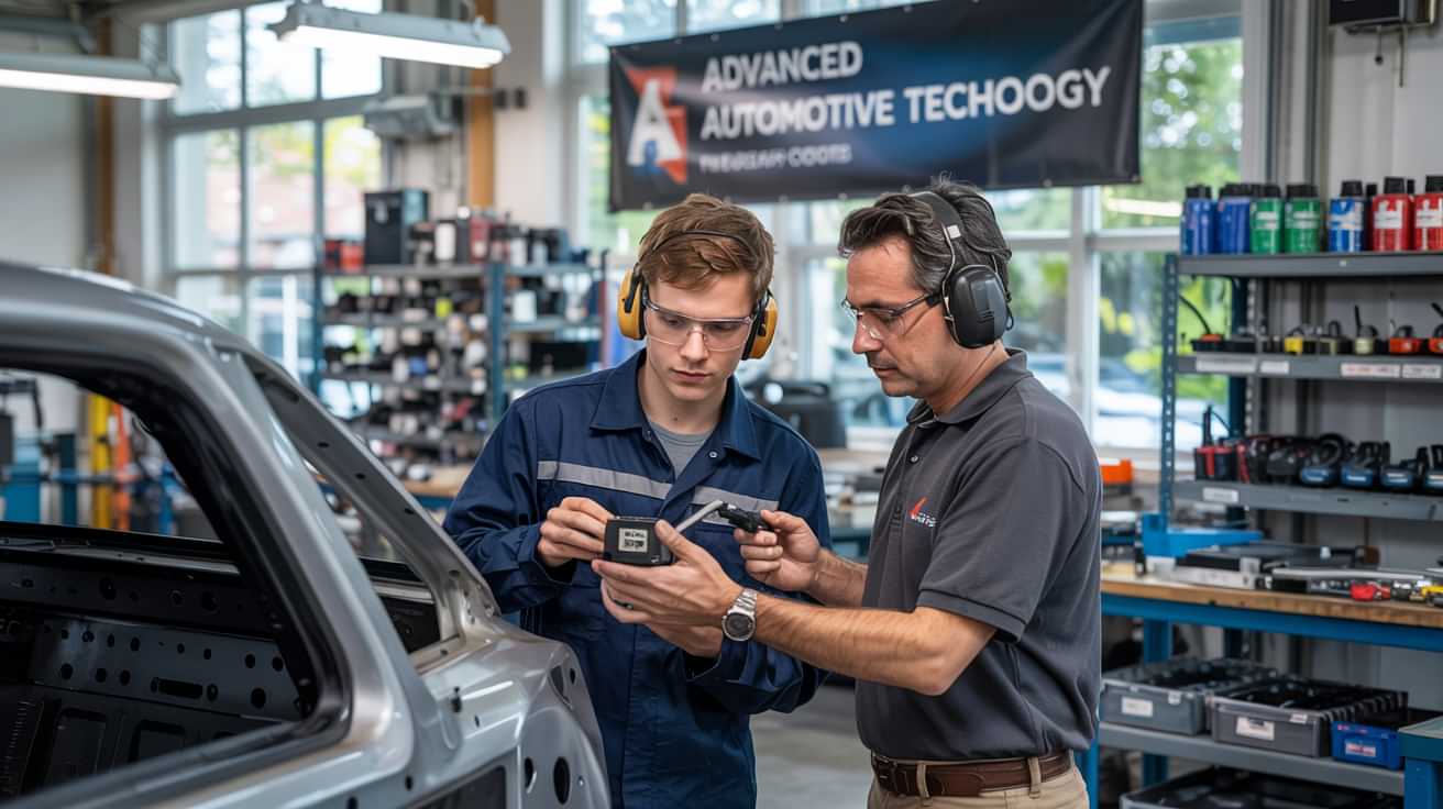 آموزش کارشناسی رنگ خودرو