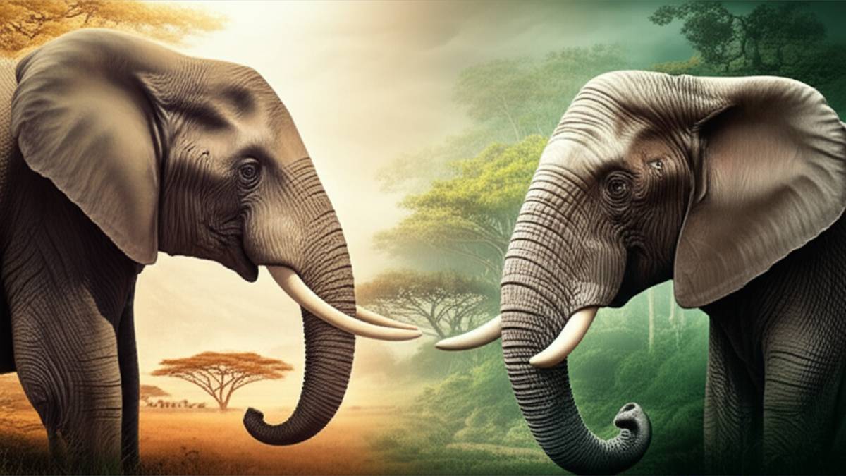 فرق فیل آفریقایی و آسیایی - ۱۰ تفاوت اصلی