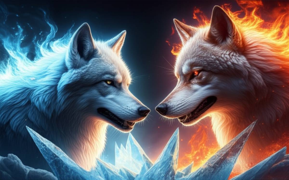 خلاصه کامل کتاب نبرد آتش و یخ: گرگ های یخی (ایمی کافمن)