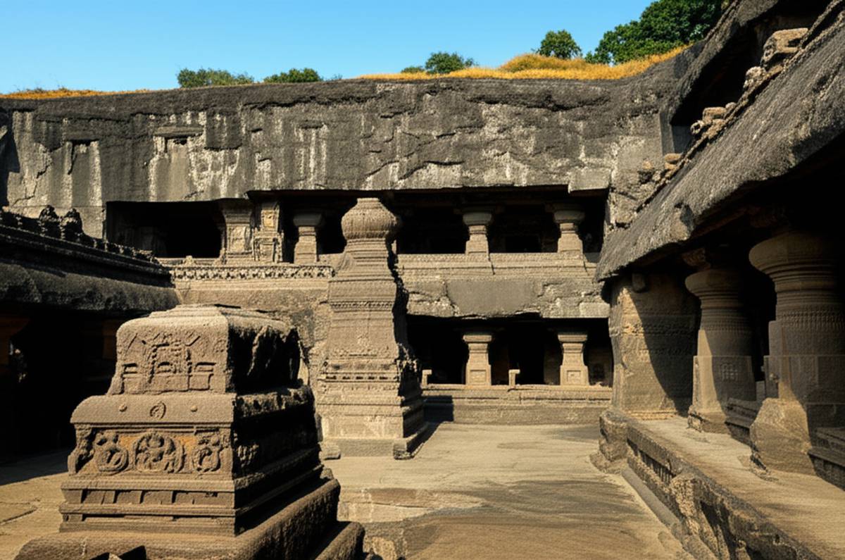 غارهای الورا هند: تاریخچه، معماری و راهنمای بازدید جامع