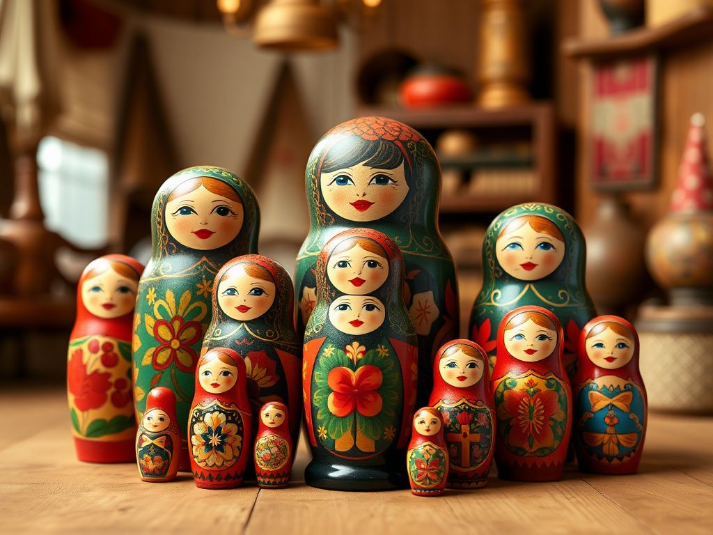 عروسک های ماتروشکا | خرید انواع چوبی و سنتی روسیه