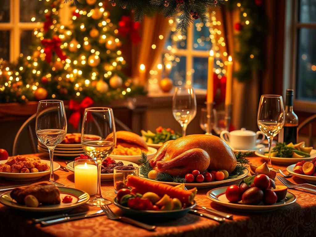 ۱۲ ایده غذای شب کریسمس | منوی جشن خاطره‌انگیز و آسان