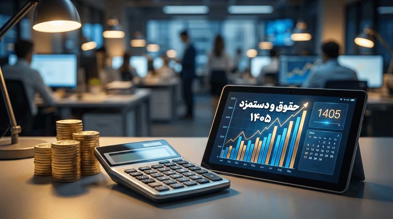جدول حقوق و دستمزد ۱۴۰۵ + دانلود اکسل محاسبات (راهنمای ویژه مدیران مالی)